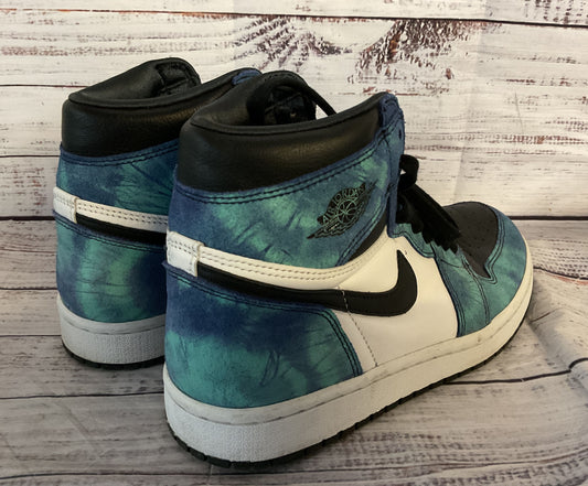 Nike Jordan 1 Retro High Tie Dye Sneakers Multicolor 8