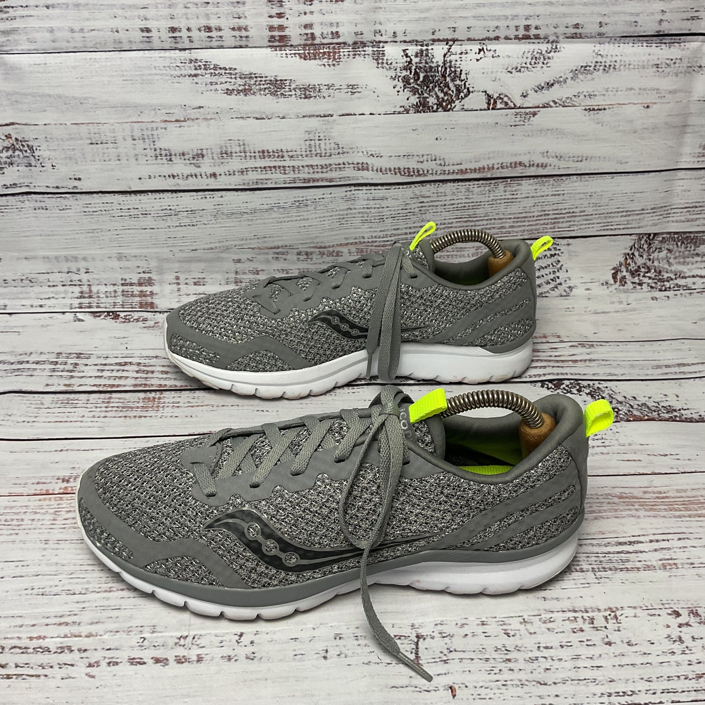 saucony Liteform Grey Athletic Sneaker Shoe Men Size 8.5