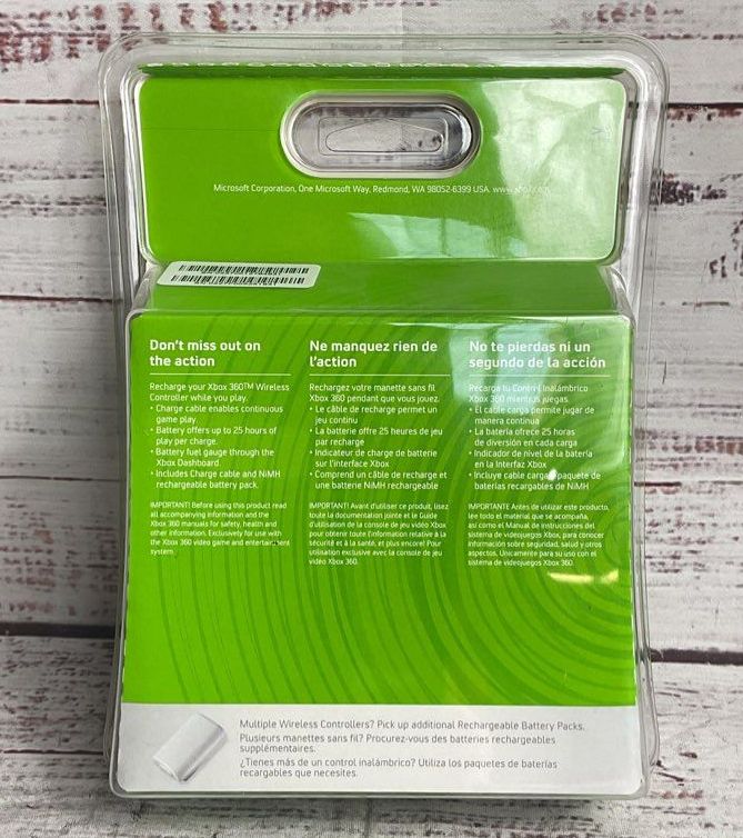 Microsoft Xbox 360 Play & Charge Kit