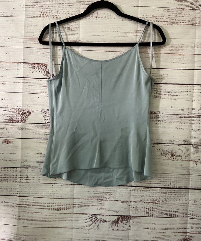 Women's Armani Collezioni Light Blue Silk Camisole Size 6