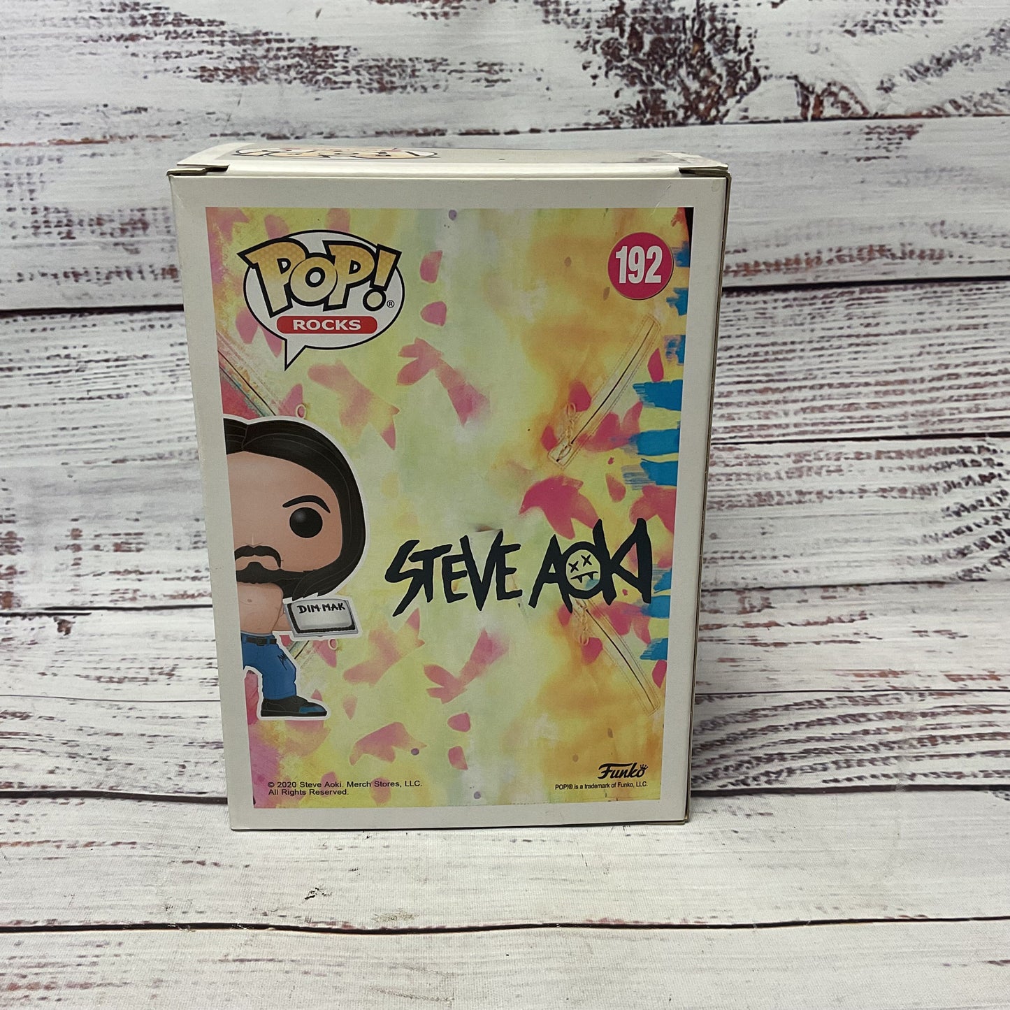 Funko Pop Steve Aoki Signed? Autographed? #192 Figure