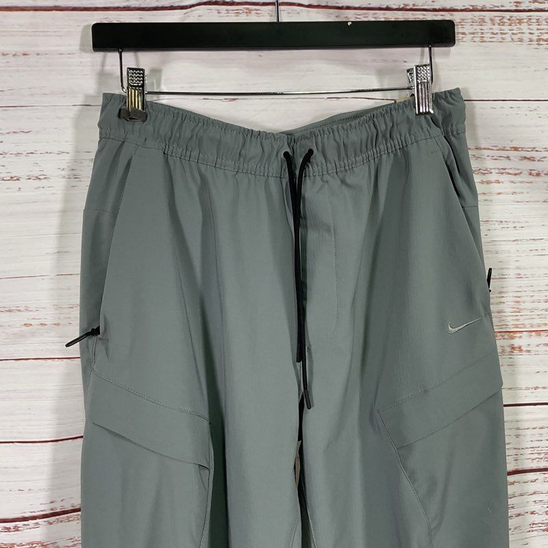 NWT Nike Unlimited Gray Dri-Fit Tech Track Pants - Size M