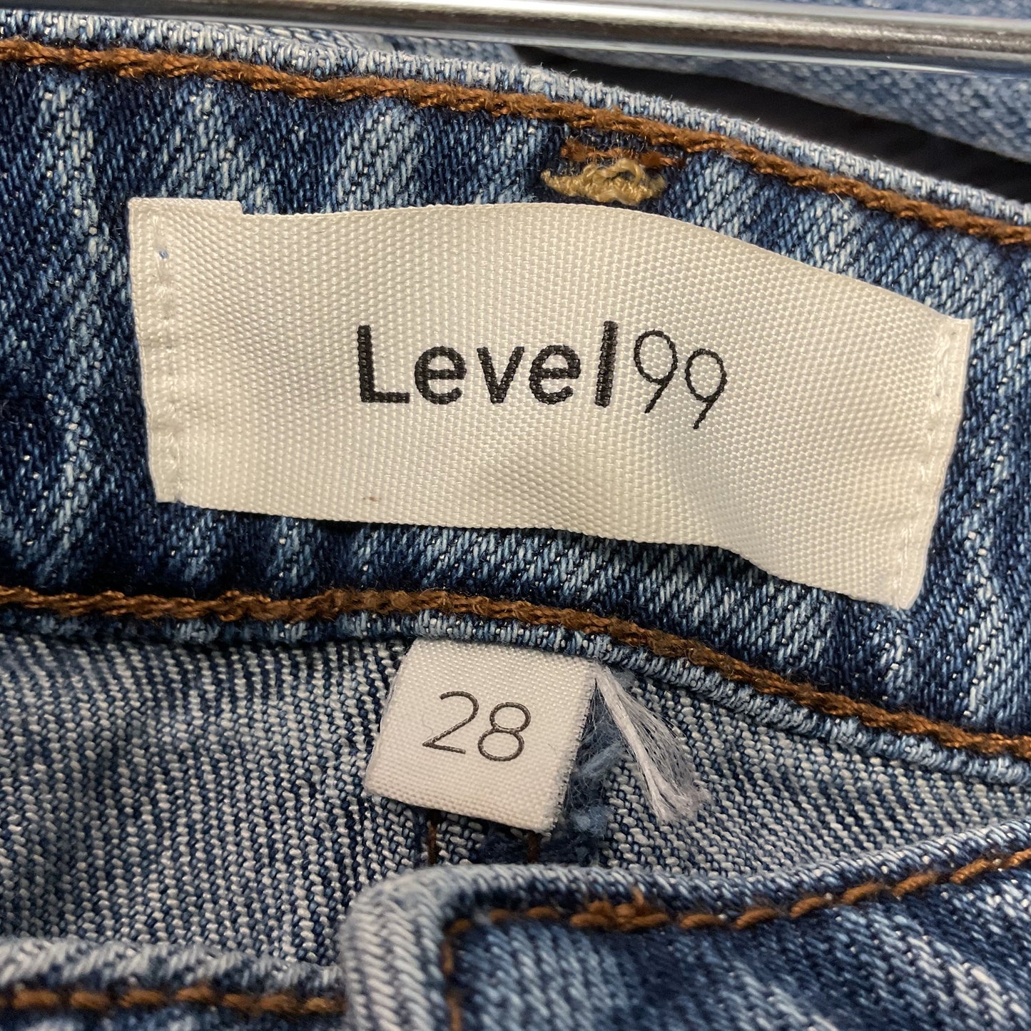 Level 99 Camden Blue Faded Denim Jeans Pants - Size 28