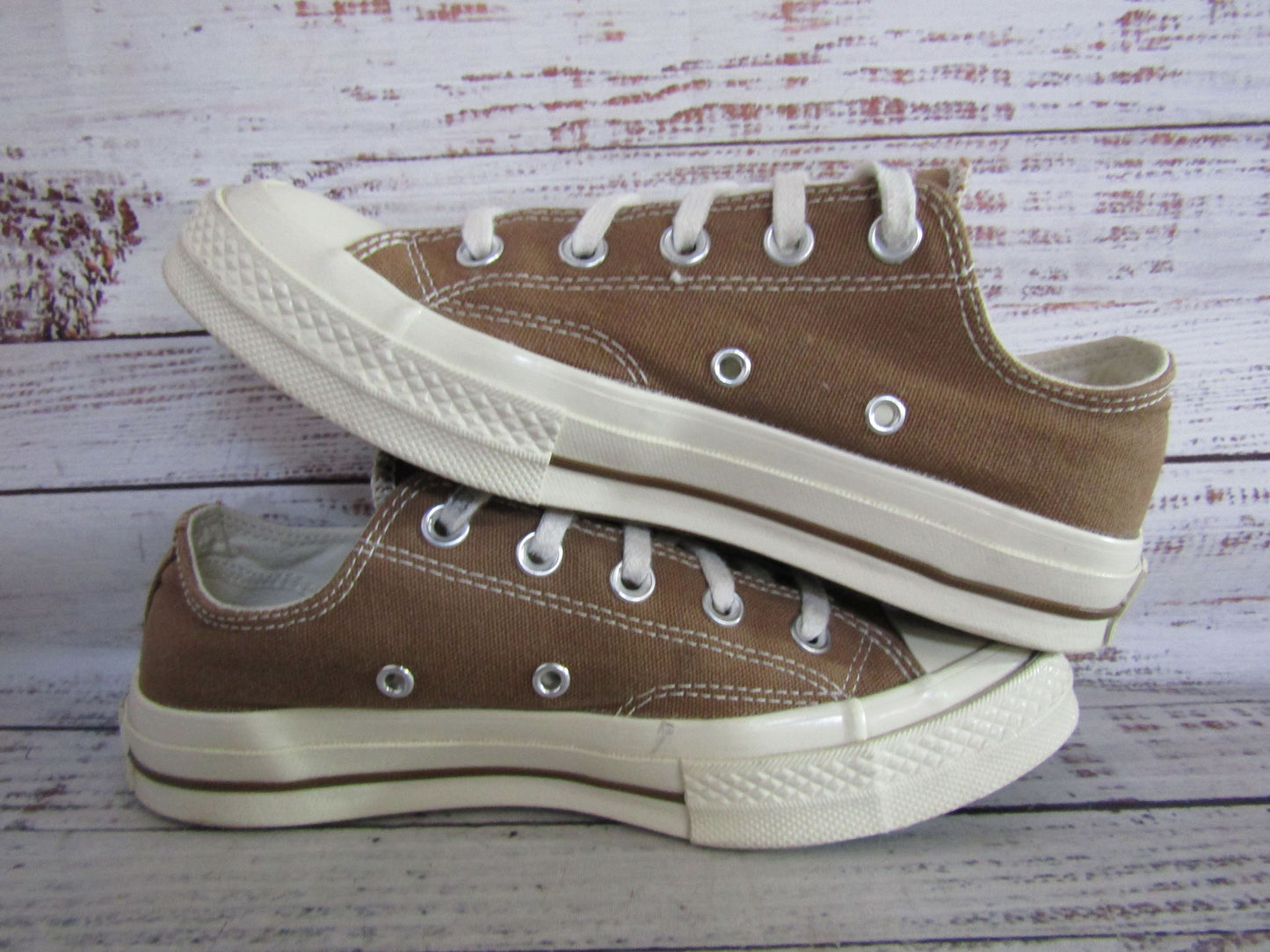 Converse x Carhartt WIP Chuck 70 Low Hamilton Brown Sneakers Size 6 165558C