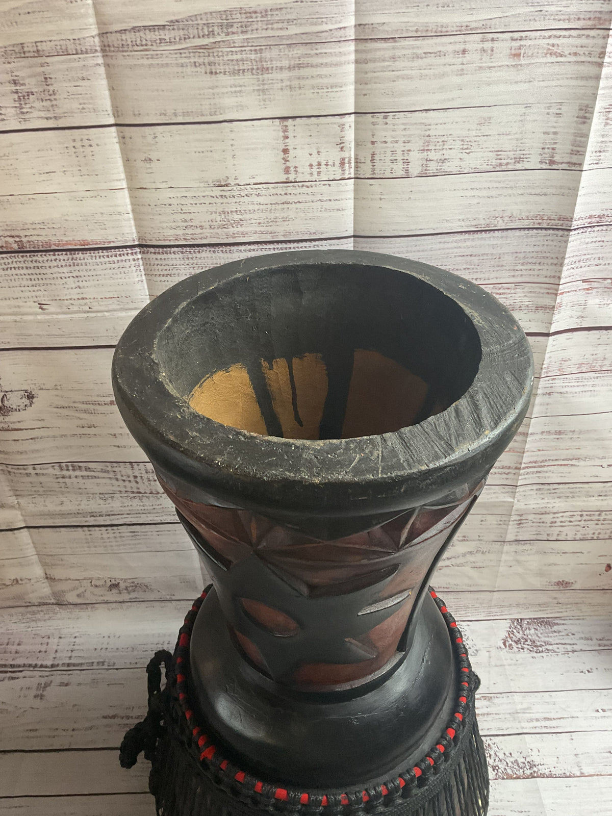 Wooden Djembe Drum 24" With Case