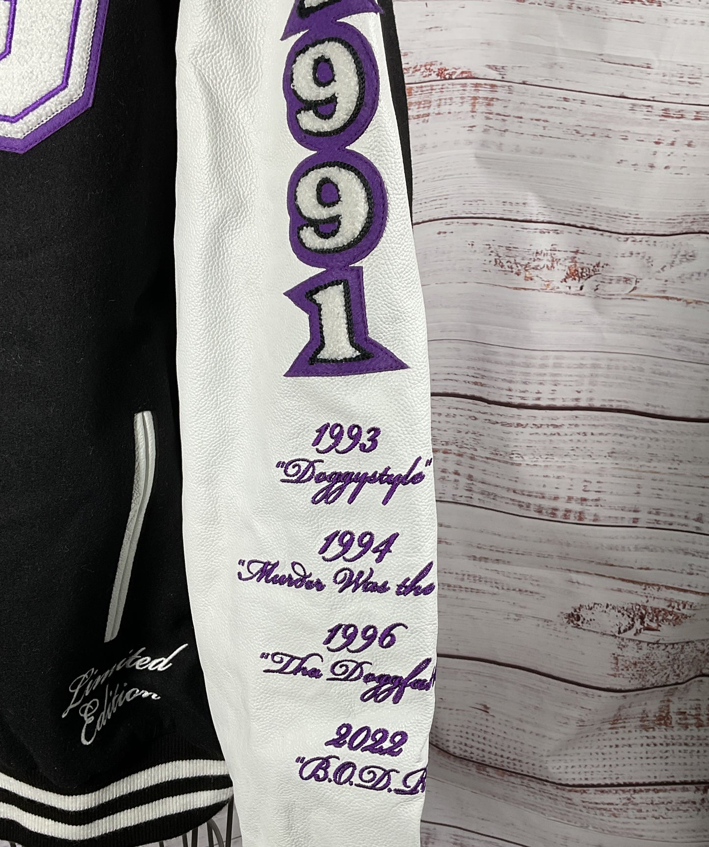 Happy Dad Death Row Varsity Jacket Multicolor 2X