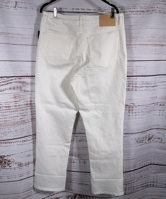 Frye Women's High Rise Amari Jeans White 10