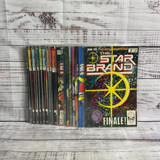 Star Brand #1-19 Marvel New Universe Full Vintage Comic Set 1987