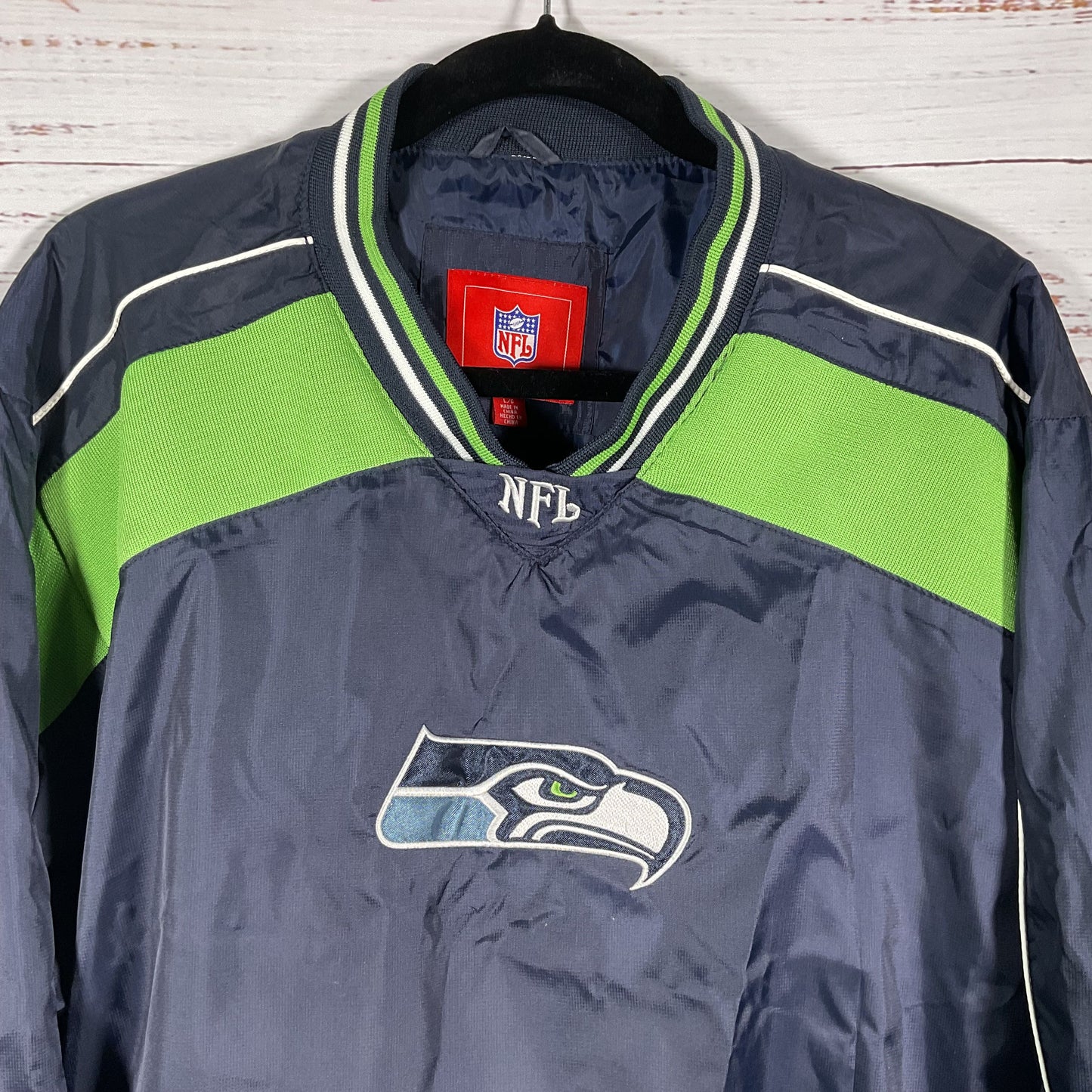 NFL Seattle Seahawks Pull Over Windbreaker G-III Apparel