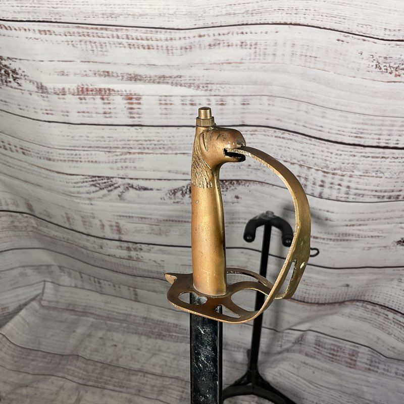 Unsharpened Horsehead Hilt Sabre Display Prop 29" Blade Fencing Sword