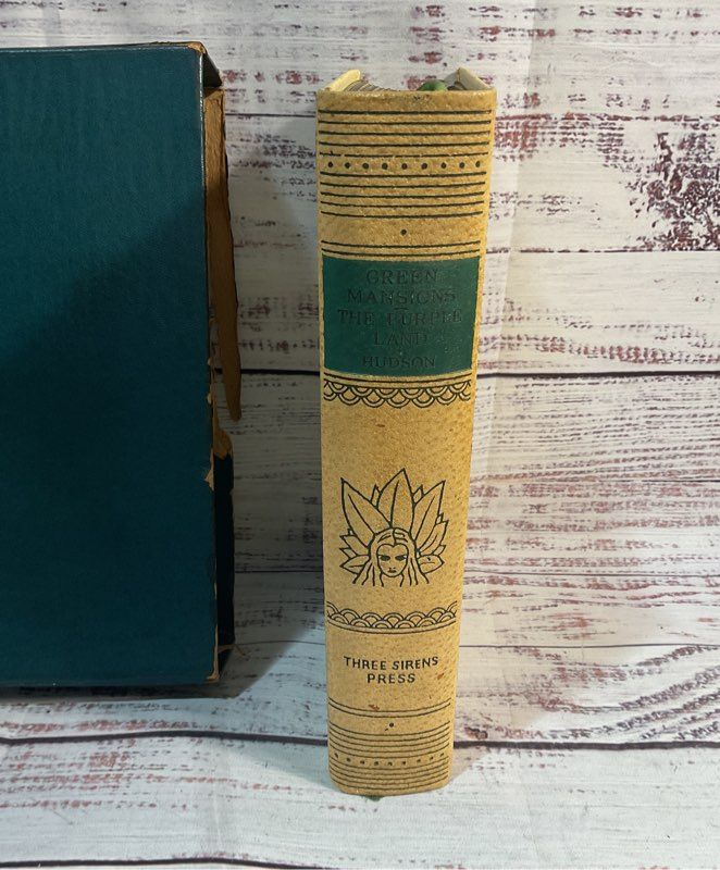 Green Mansions And The Purple Land By W. H. Hudson Hc Three Sirens Press