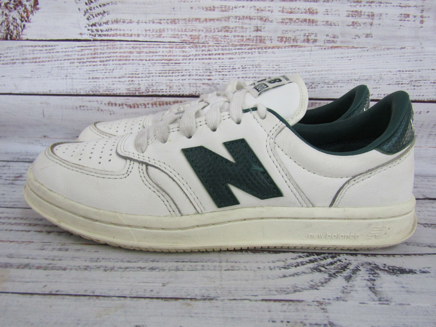 New Balance Aime Leon Dore T500 Women's White Leather Low Top Sneakers CT500AC1