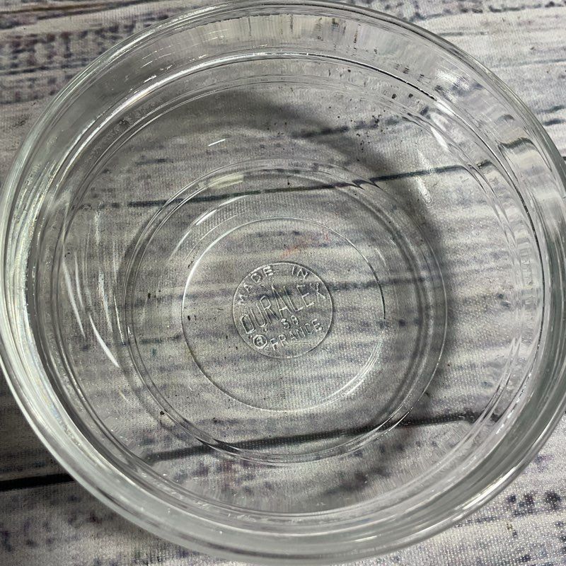 Set Of 11 Duralex Clear Glass 3.5" Custard Dipping Bowls