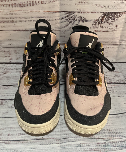 Air Jordan 4 Retro Splatter Sneakers Multicolor 7