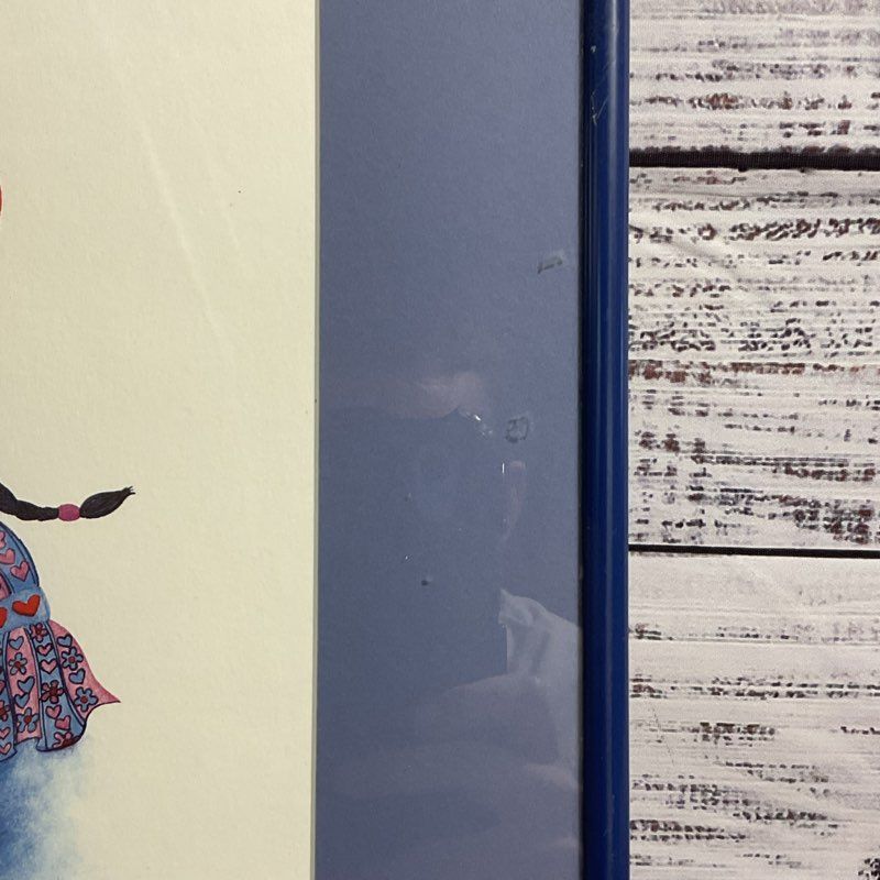 VTG. "Memorable Moments" Print 208/950 by Barbara Lavalle Signed, Framed