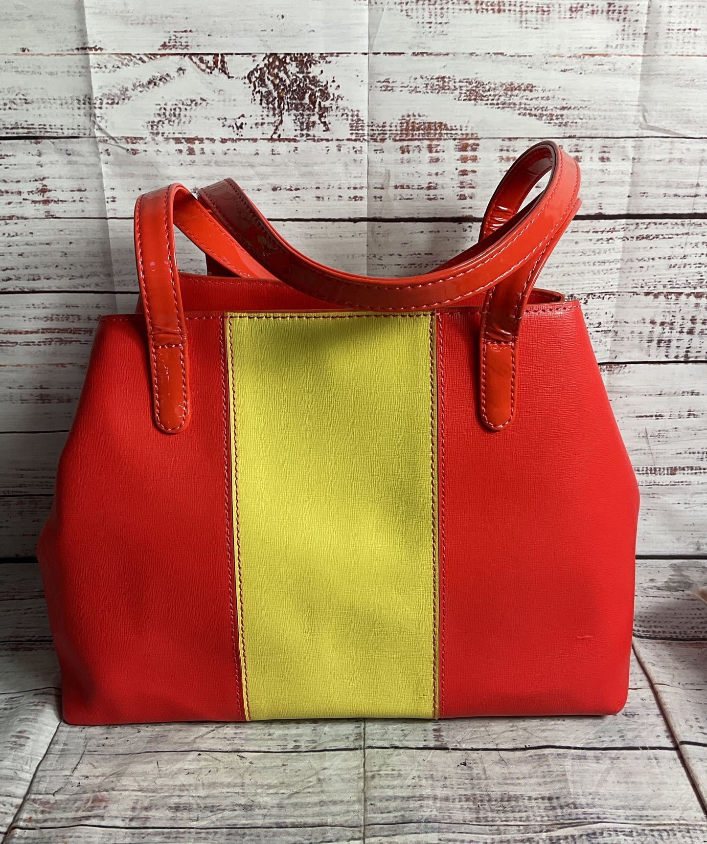 Oneoddbird The Lorikeet Saffiano Leather Handbag Multicolor