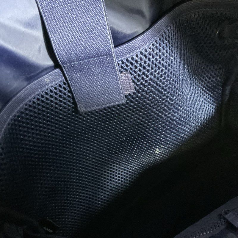 DAGNE DOVER Navy Blue Neoprene Backpack (Defects)