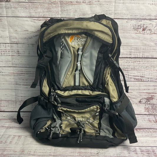 VTG. Lowe Alpine Big Shot 60L Khaki Nylon Hiking Backpack