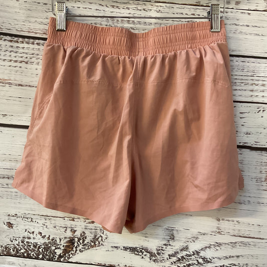 Alo Yoga Alumni Salmon Pink Nylon Shorts - Size S