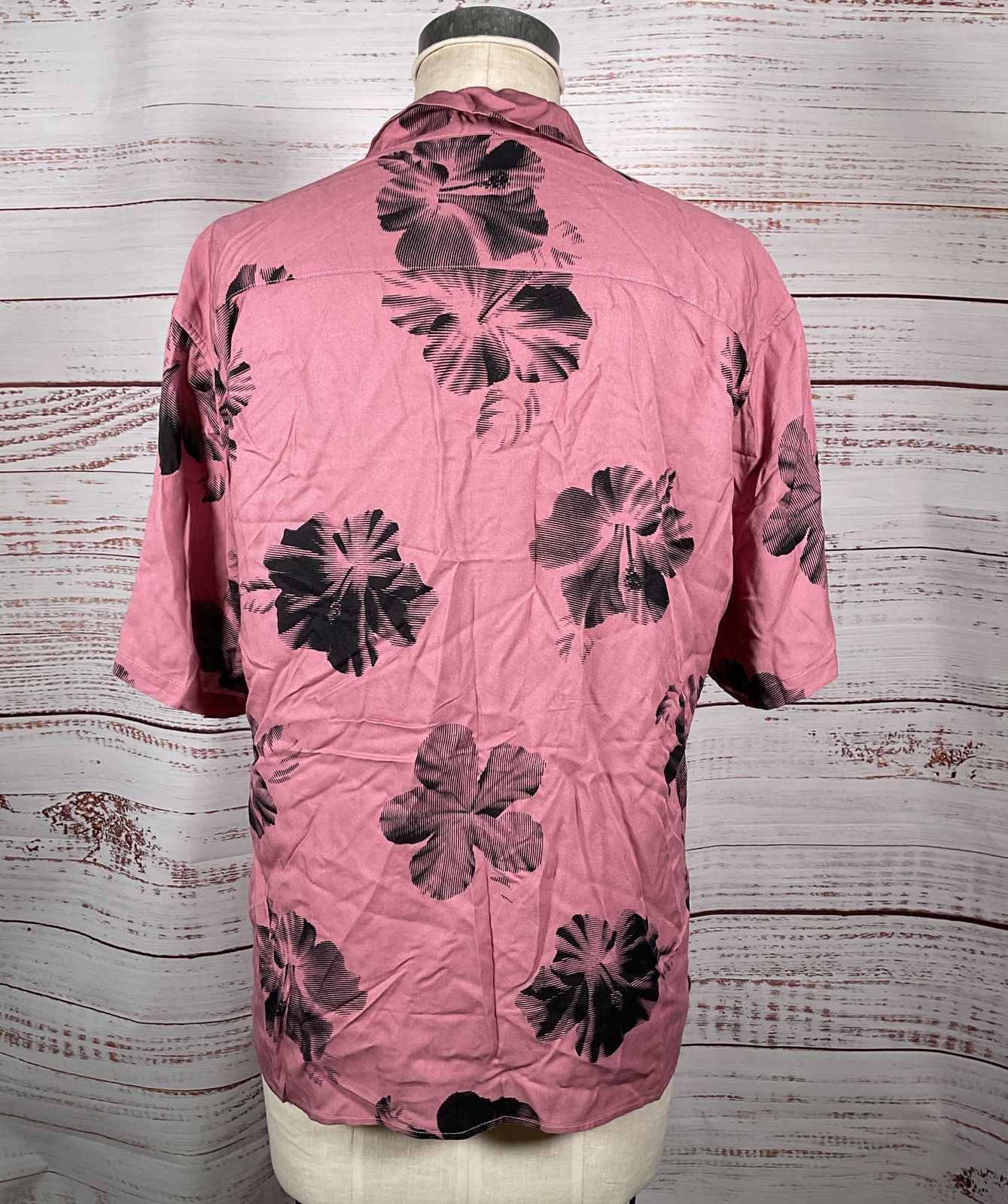 The Kooples Floral Print Shirt Pink L