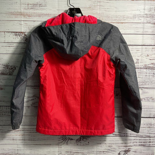 The North Face Pink & Gray Warm Storm Jacket Girl's Jacket - Size S/P