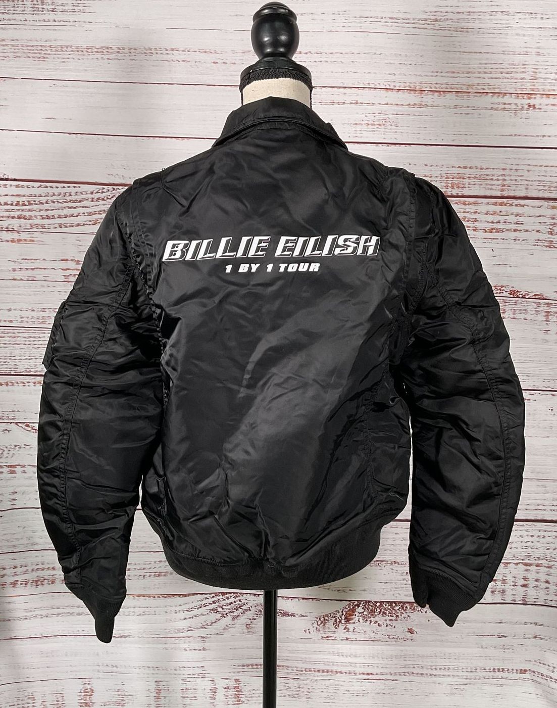 Schott Billie Eilish 1 By 1 Tour Patrick Crew Jacket Black XL