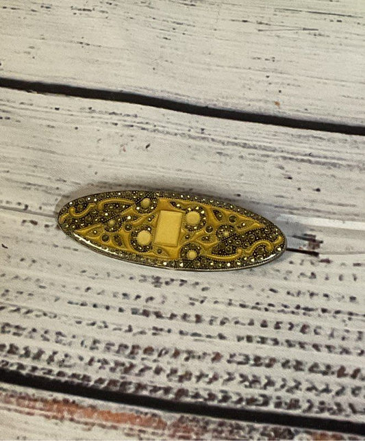 Catherine Popesco Silver Tone Vintage Brooch France