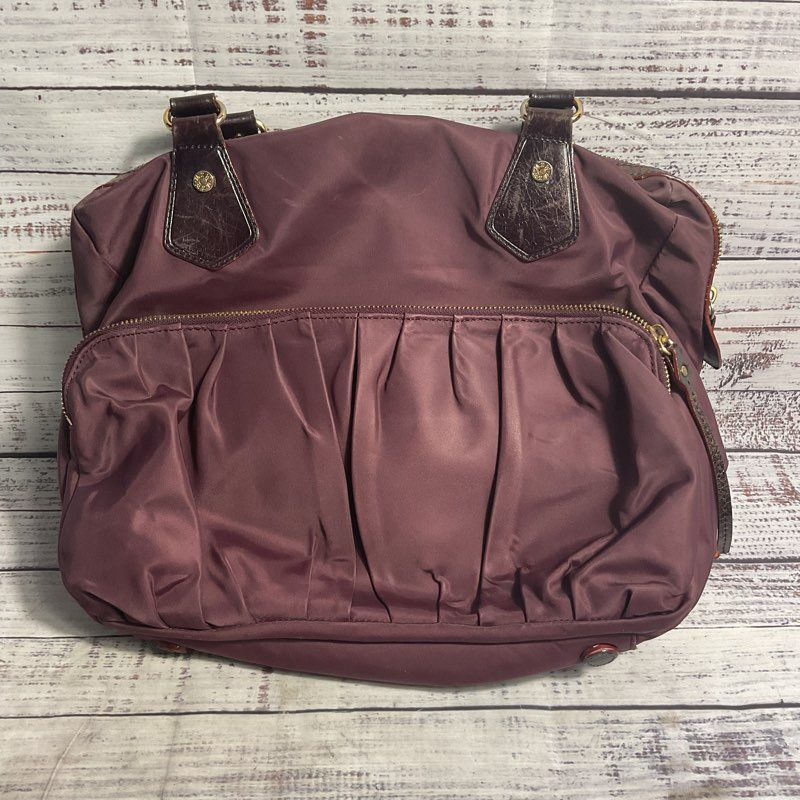 MZ Wallace Jane Purple Tote Bag Purse