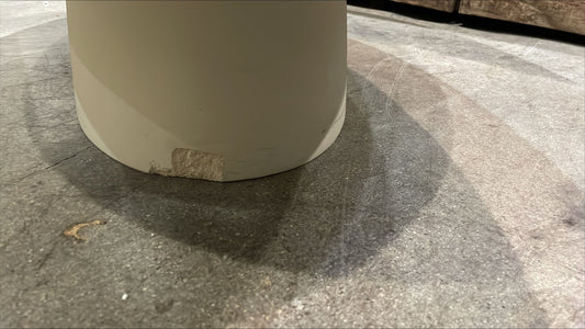 ROVE CONCEPTS Maria Alabaster Concrete Coffee Table- 48"x32"x14.1" LOCAL PICKUP