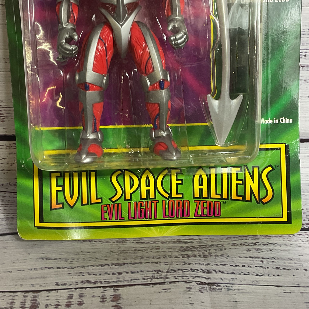 NWD Bandai Mighty Morphin POWER RANGERS Evil Light Lord Zedo Figure