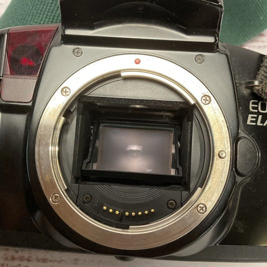 Canon EOS Elan 35mm Film Camera Untested Top Dial Stuck
