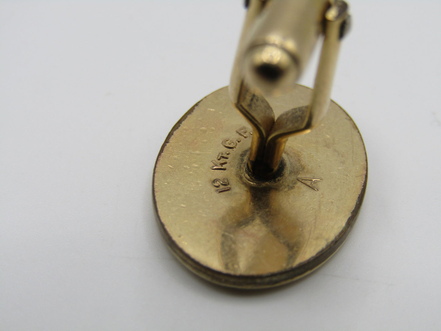 Set of 2 Vintage 12k & 14k Gold Filled Cufflinks