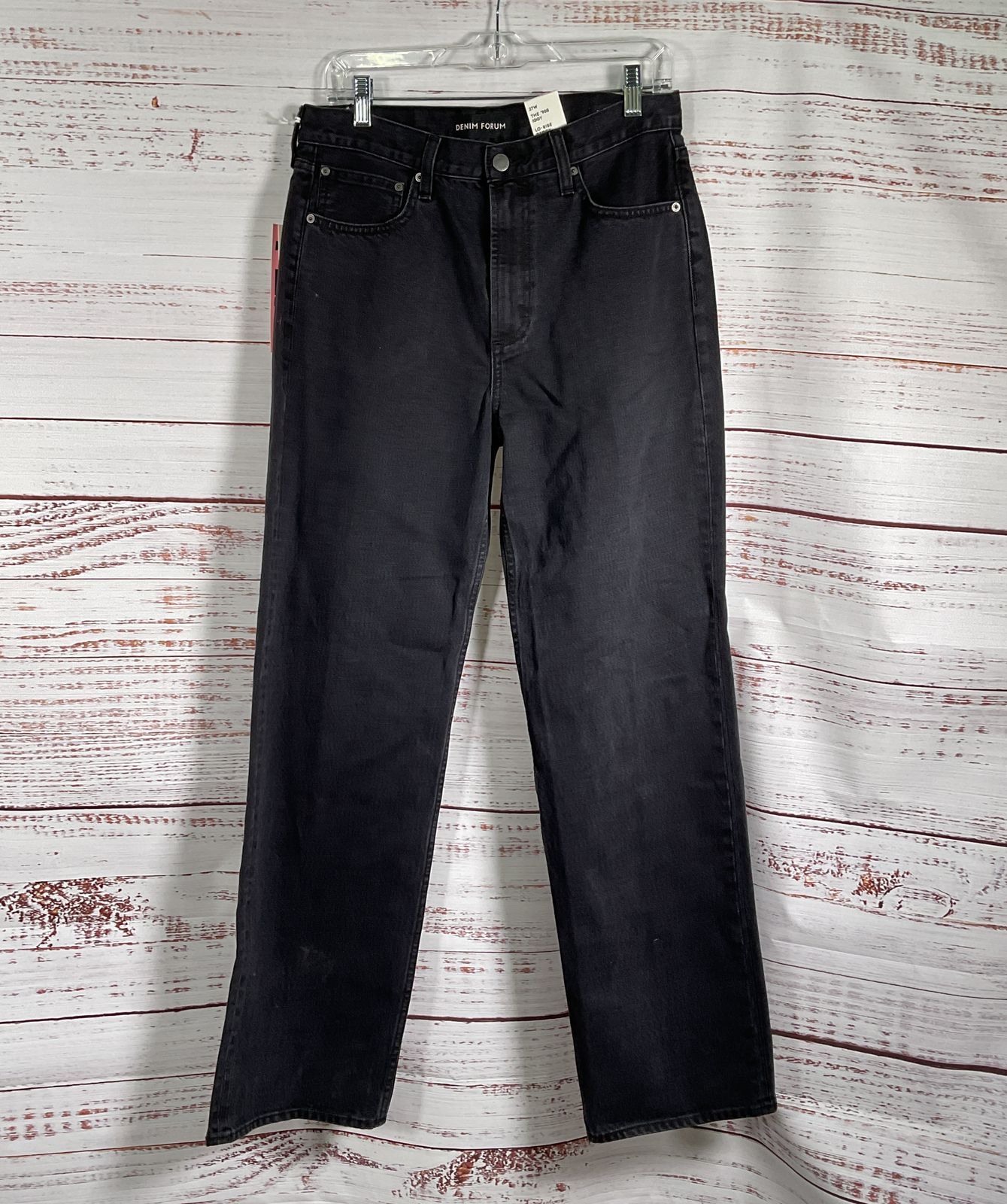 Denim Forum The 90s Iggy Lo-Rise Baggy Jeans Black 27