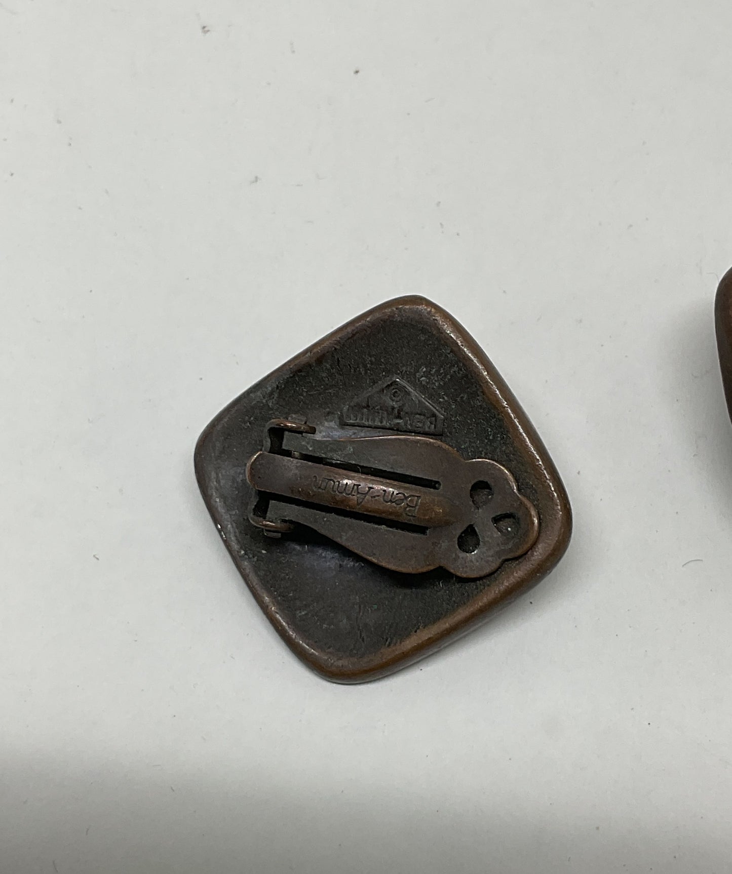 Ben Amun Metal Vintage Clip On Earrings