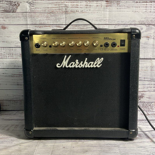 Marshall MG15CDR 15 Watt Electric Guitar Amplifier *WORKS*