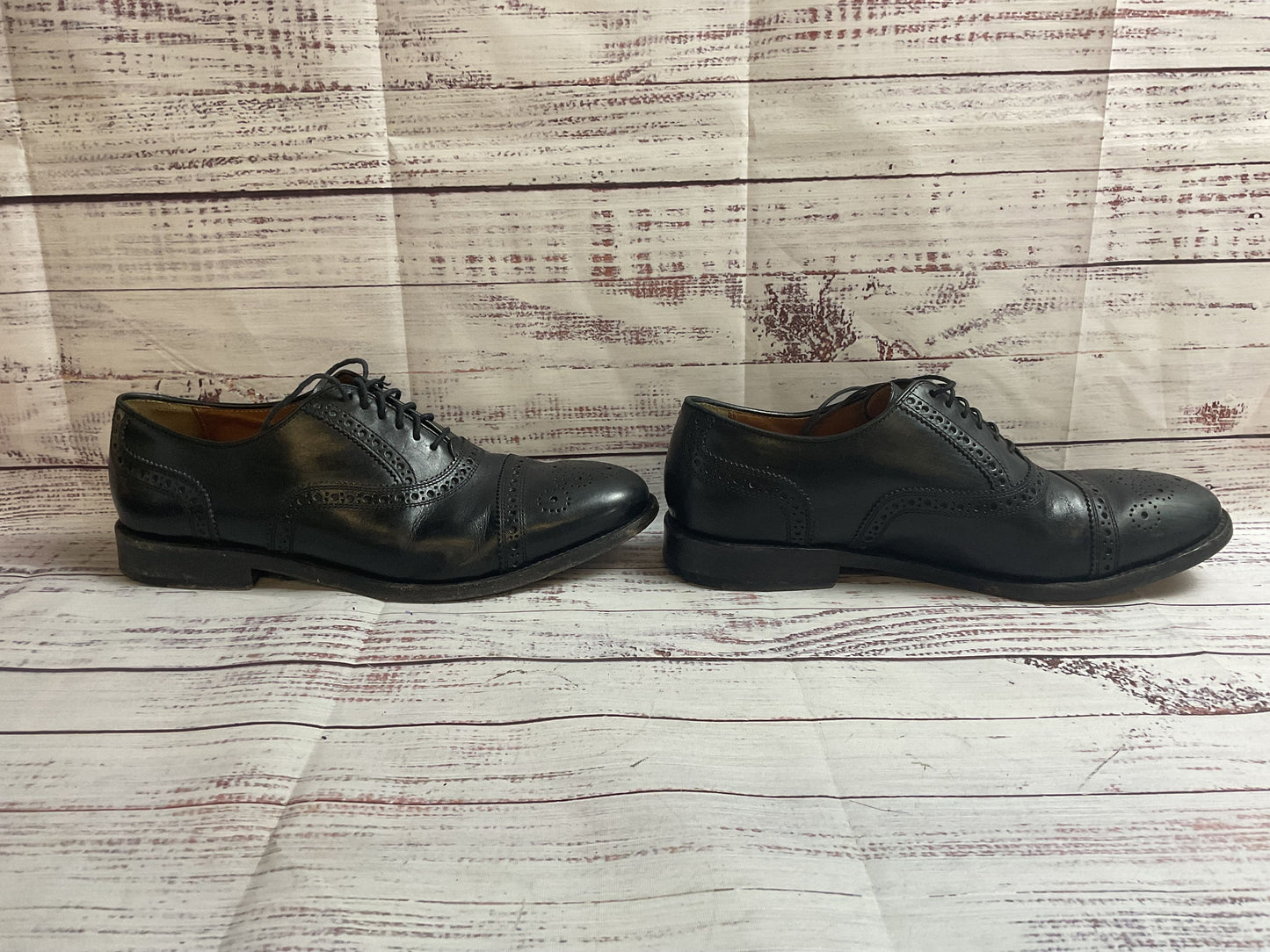 Cole Haan Black Brogue Loafer Dress Shoe Men 9