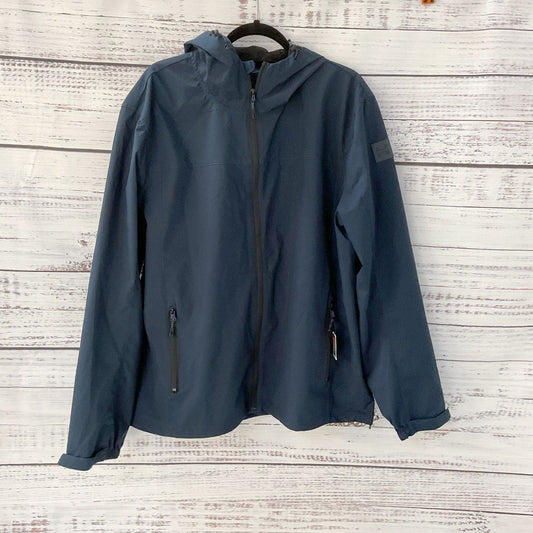 Hawke & Co Navy Blue Windbreaker Compact Full Zip Jacket - Size XL New W/ Tag