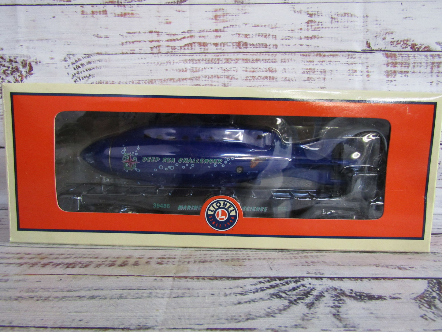 Lionel Deep Sea Challenger Submarine Flatcar 6-39486
