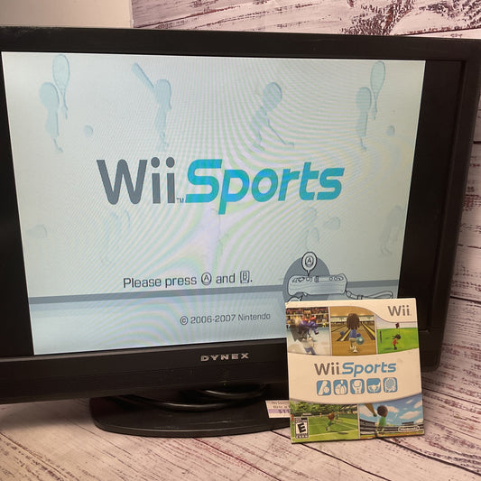 Nintendo Wii Sports Video Game Complete in Sleeve Tested Working
