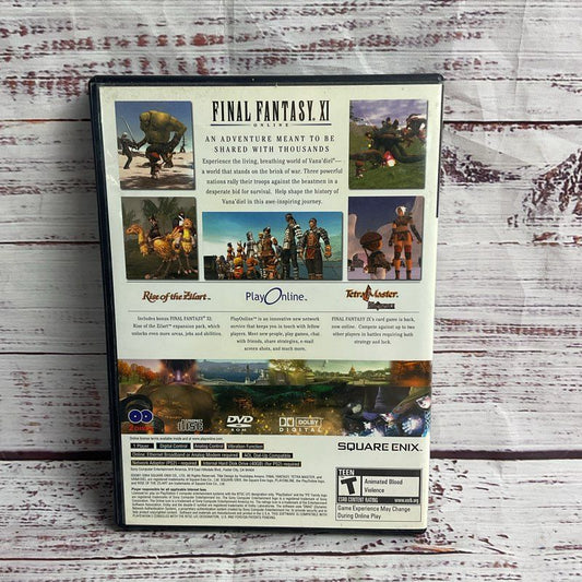 Sony Playstation 2 Final Fantasy XI Online Video Game