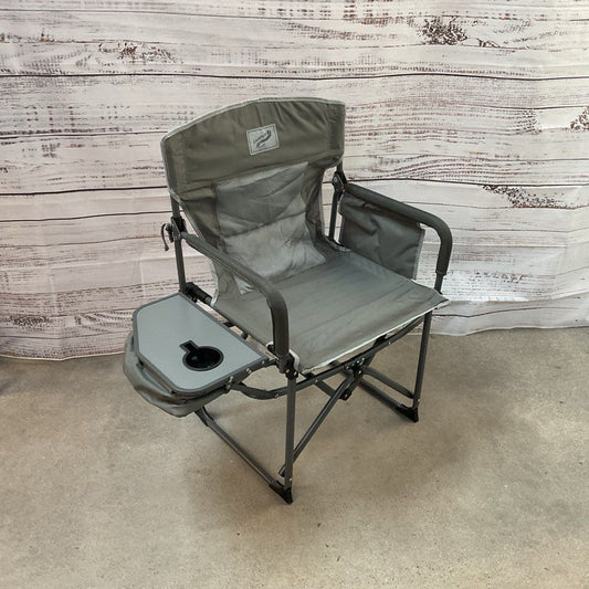 BRAND NEW Camphor Gray Briefcase Folding Director's Camping Lawn Chair