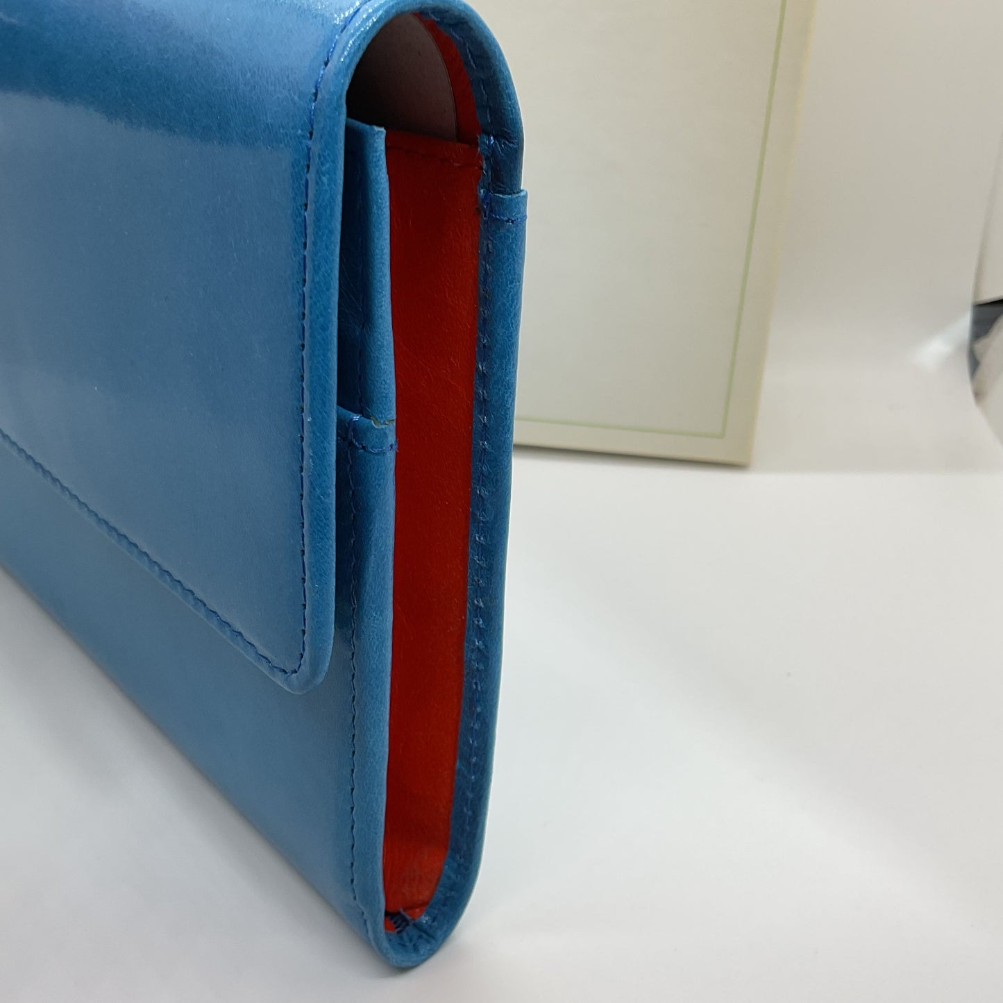 NWB ABAS Blue/Orange Receipt Credit Card Wallet