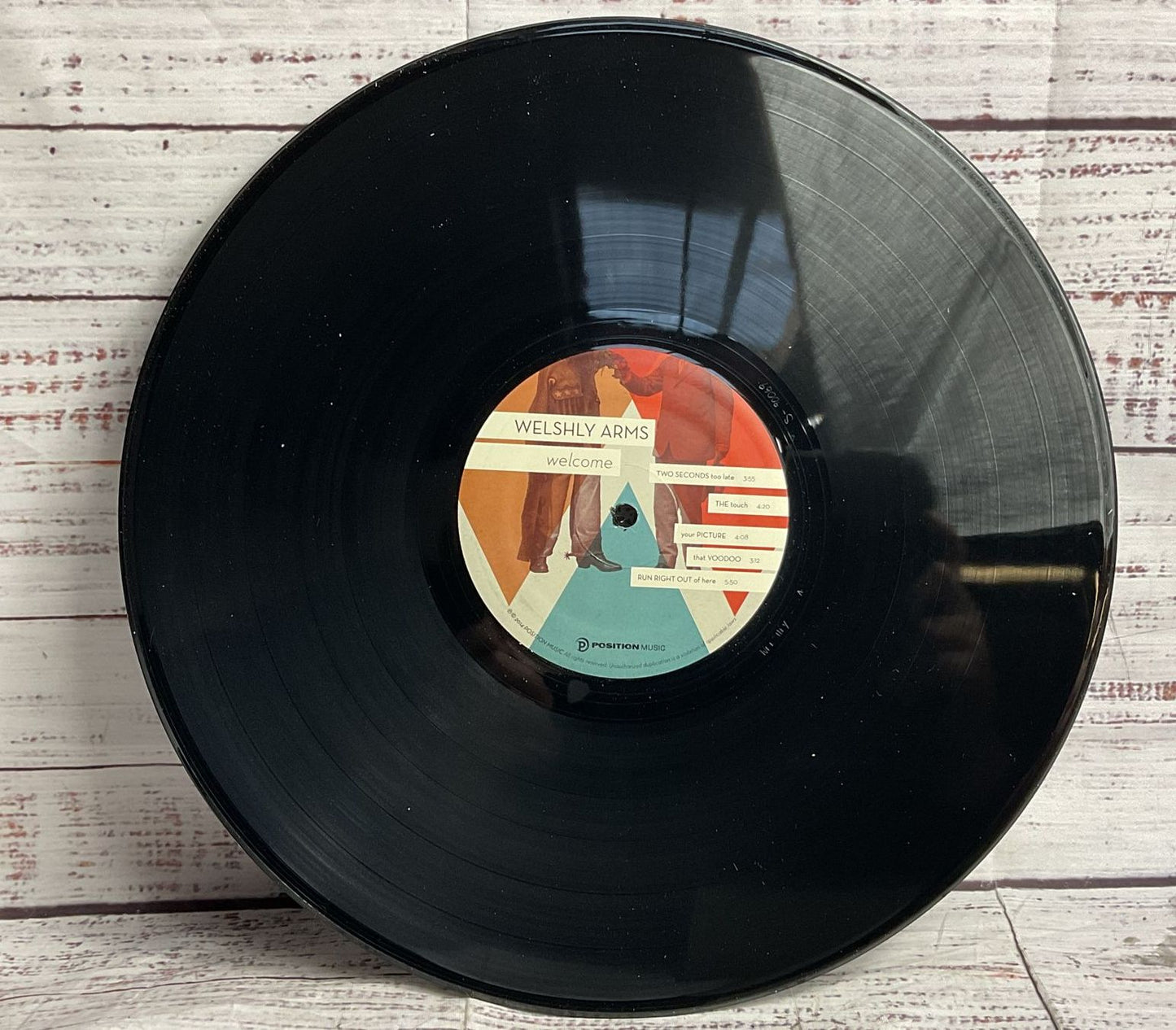 Welshly Arms Welcome/Covers Double EP Autographed Vinyl