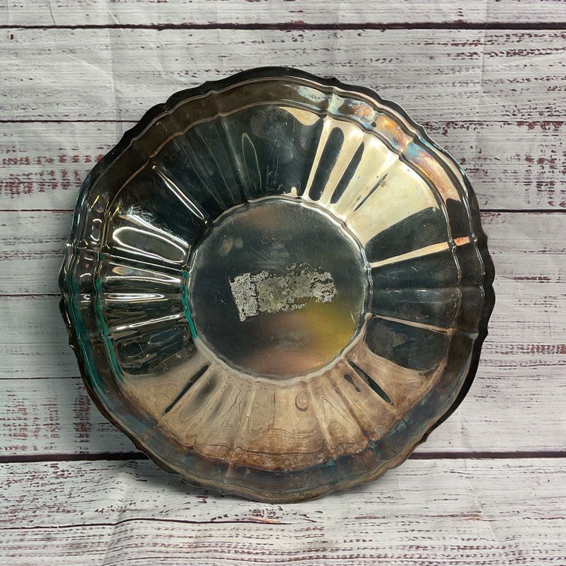 Gorham 10" Ep Silver Plated Round Serving Platter