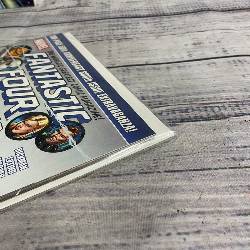 Lot Of 2 Fantastic Four #579 600 Marvel Superhero Comics Ungraded