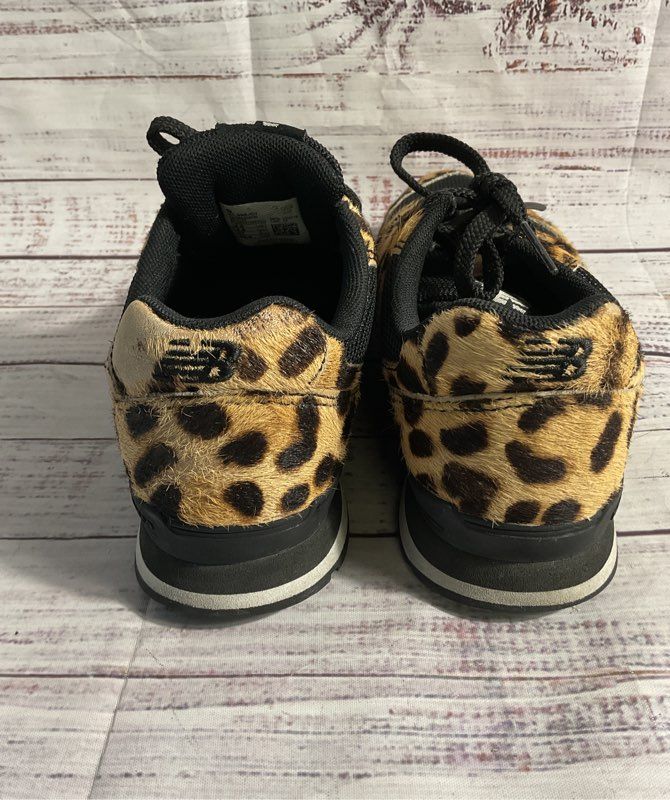 J Crew Edition Size 6.5 - New Balance 996 Low Leopard Pony Hair Sneakers