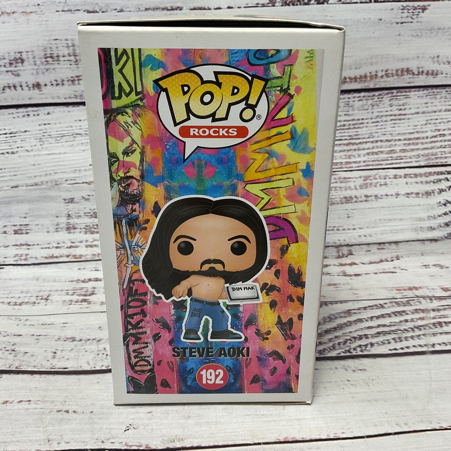 Funko Pop Steve Aoki Signed? Autographed? #192 Figure