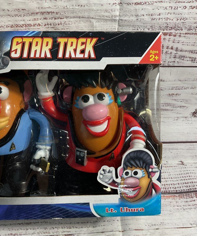 NEW Hasbro Star Trek Mr. Potato Head Spock And Uhura