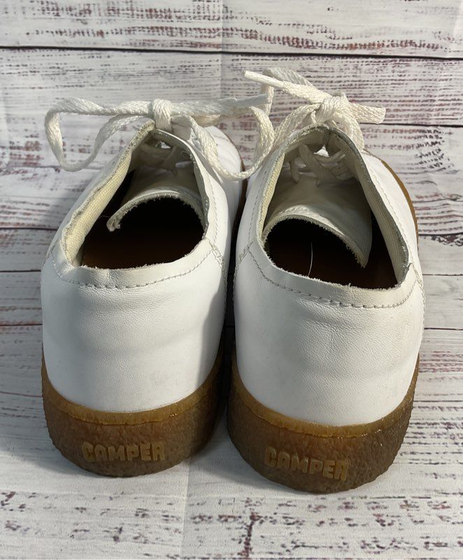Camper White Peu Terreno Sneakers - Women's Size 10 1/2