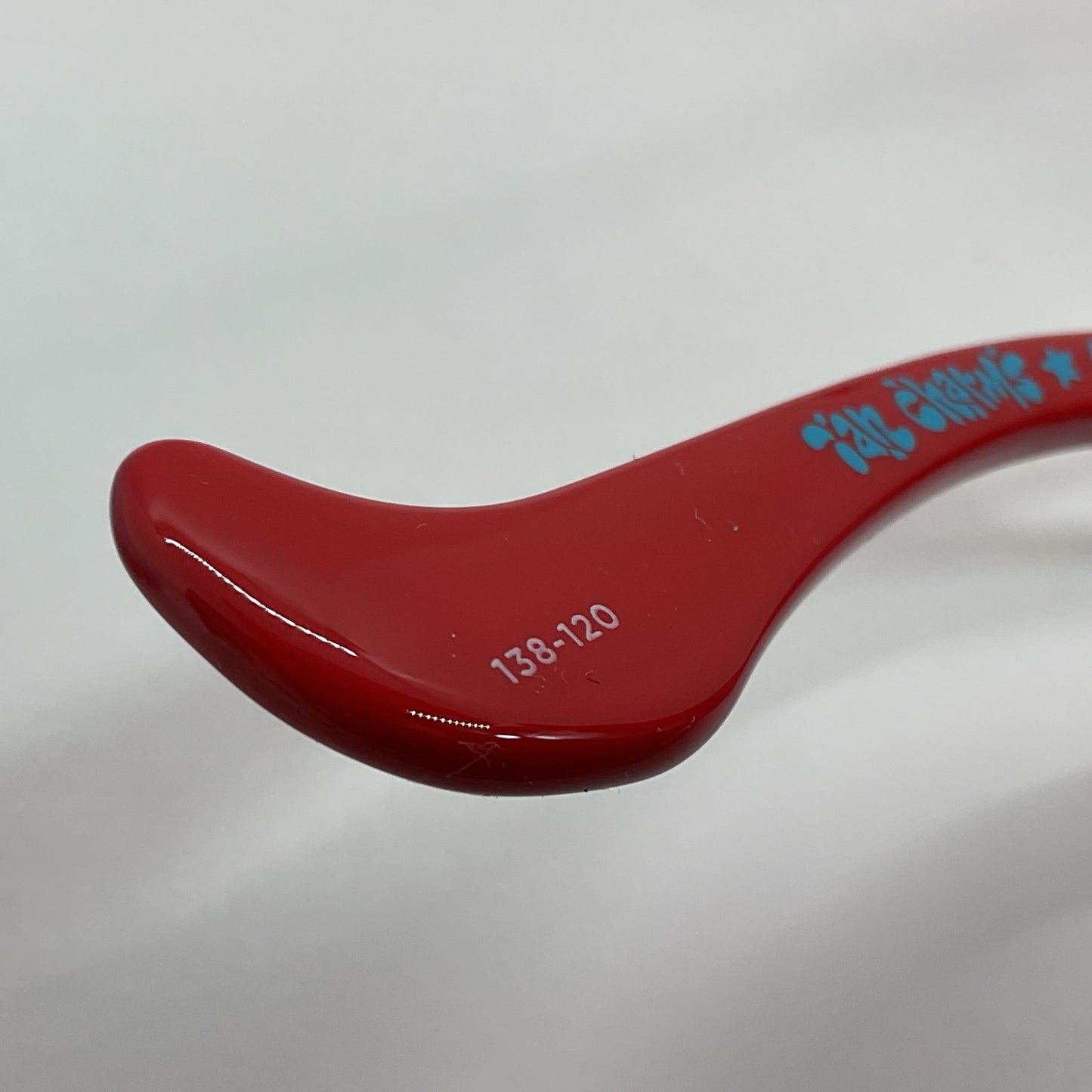 IAN CHARMS X LE SPECS Nepo Baby Red Sunglasses with Faux Fur Cover
